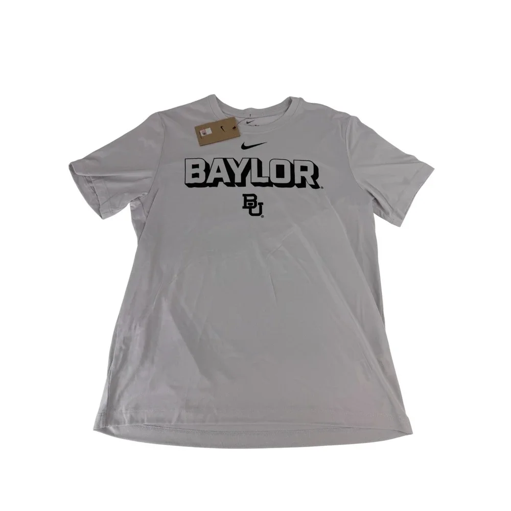 Nike Baylor Bears Dri-FIT Legend T-Shirt Mens Size 2XL XXLarge Light Grey Green‎